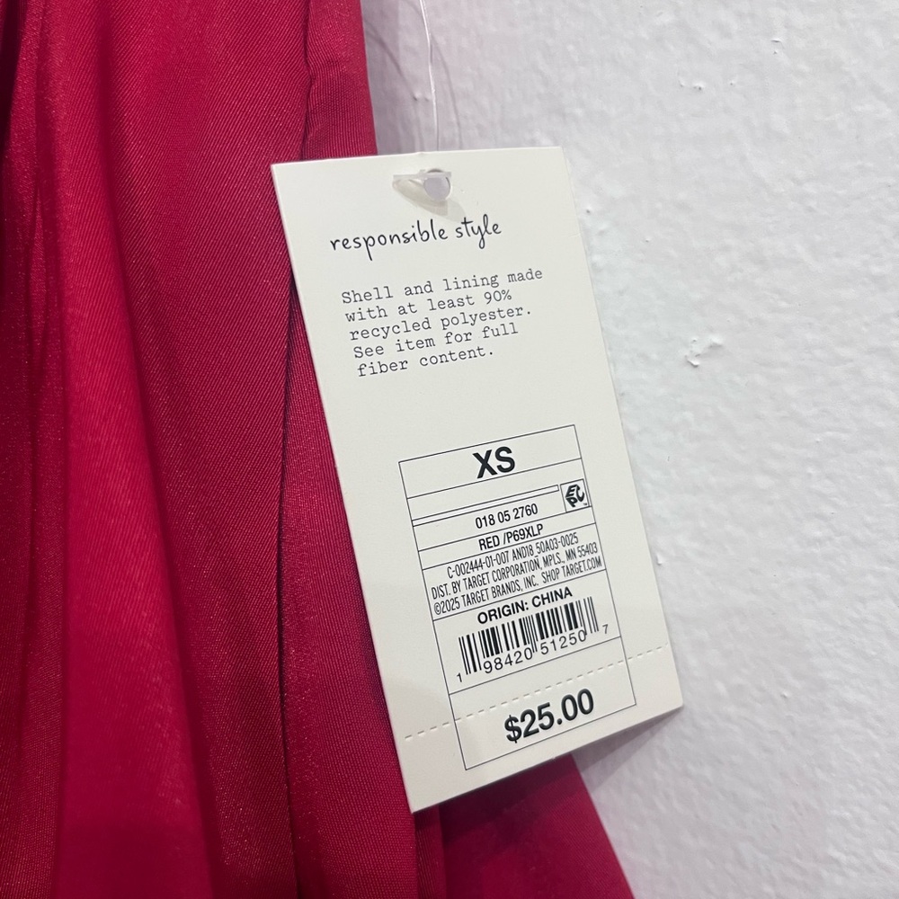 Target Red Mini Skirt - Picture 4 of 4